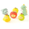Fruitie Friends Squeaky Dental Chew Toy for Small Dogs full set with cute fruit and animal characters for indoor play
