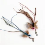 Deer Hair & Peacock Feather Fly Cat Wand  Replacement