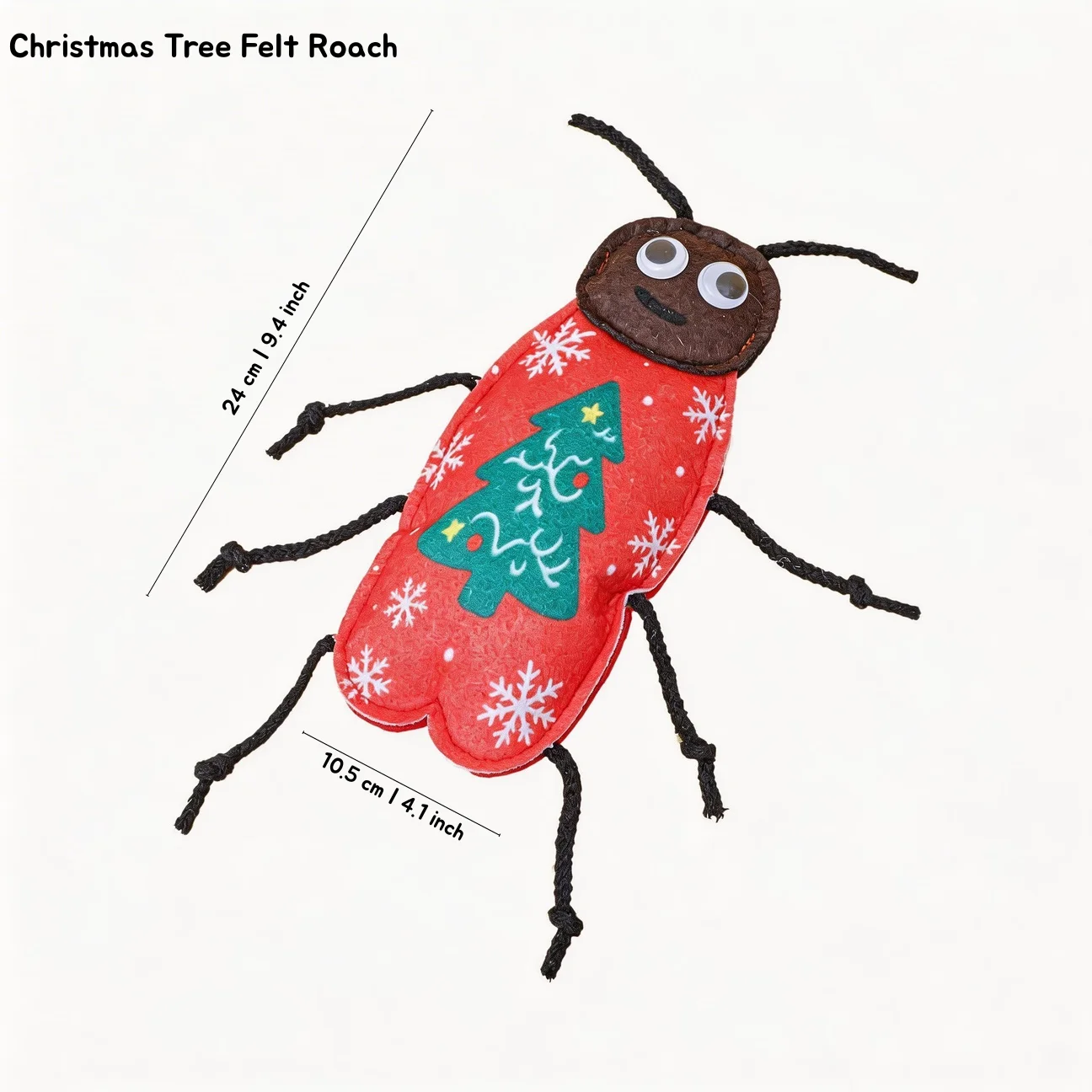 Christmas Tree Felt Roach