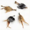Floofy Fox Fur Cat Wand Replacement with fox fur, hemp rope, natural feather, bell and clip details