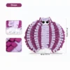 Purple Onion VeggiePup Garden Snuffle Foraging Mat with layered fleece strips for slow feeding and focus training
