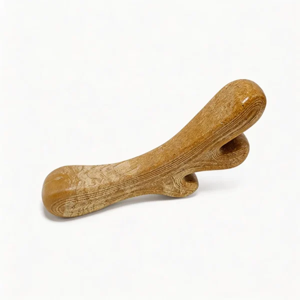 Antler Dog Chew Toy with textured ridges for daily chewing and dental care