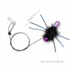 garden-spider-bug-cat-toy-replacement Garden Spider bug cat toy replacement featuring long legs, textured body, and a flexible attachment for interactive stalking and chasing games.