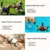 Inflatable Floating Football Tug Dog Toy for Dog Park Pool and Indoor Play