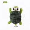 Turtle Ocean Pals Textured Plush Dog Toy with green textured shell, soft legs, embroidered eyes, and 13 x 17.5 cm size.