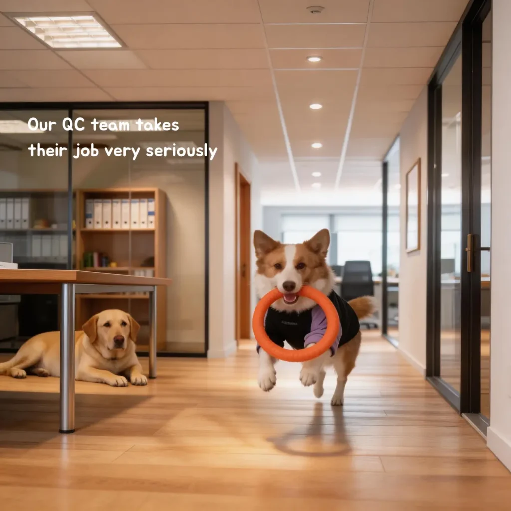 Lyunpaw dog toys are rigorously tested and paw-approved by our office fur colleagues, our trusted in-house quality control team ensuring every product is durable, safe and fun for your pup