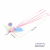 Dreamwing Dragonfly Cat Wand Replacement size guide showing 20 cm tassel length and 5 cm body width with safety play tip for cats
