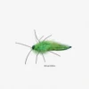 Emerald Grasshopper Cat Wand Replacement size guide showing 6.5 cm green feather bug refill for cat teaser wands