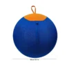 Ocean Flame HugTug Giant Outdoor Air Ball Dog Toy showing 55 cm 21.7 in size for outdoor play.