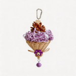 Pinecone Confetti Birdie Foraging Basket & Shredding Toy