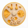 Busy Bites Dog Enrichment Puzzle Feeder with 4-in-1 treat hiding games and slow feeding compartments