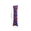 Halloween candy themed crinkle toy cat design showing the plush kicker size, made for interactive play with biting, hugging, and kicking movements.